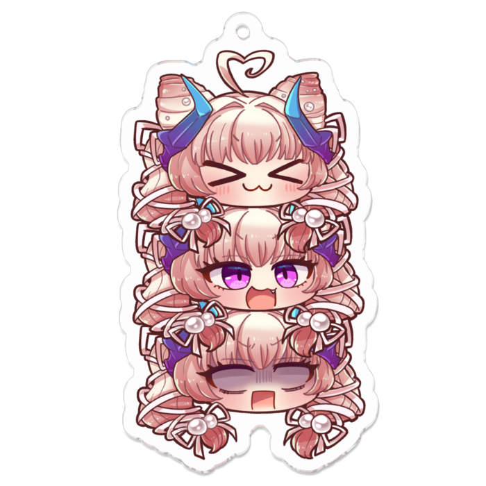 アクリルキーホルダー - 70 x 70 (mm)