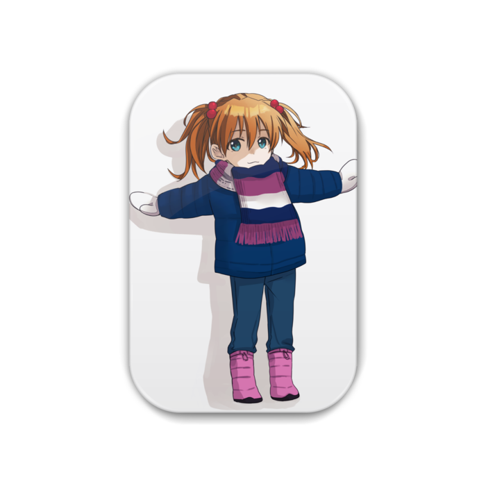 缶バッジ - 角丸 51x76mm