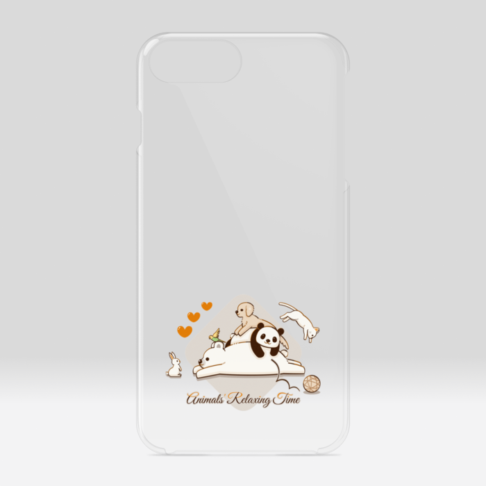 クリアiPhoneケース　iPhone 6Plus / 7Plus / 8Plus