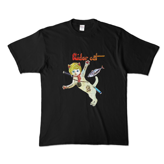 カラーTシャツ - XL - ブラック (濃色)