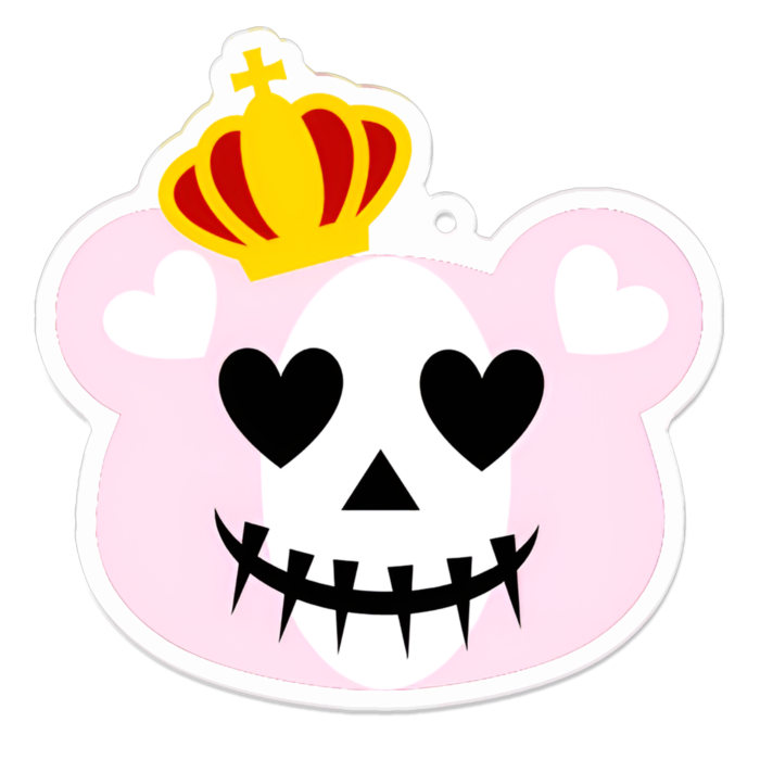 アクリルキーホルダー - 70 x 70 (mm)