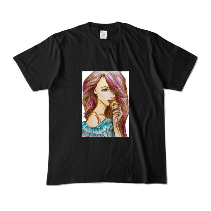 カラーTシャツ - M - ブラック (濃色)
