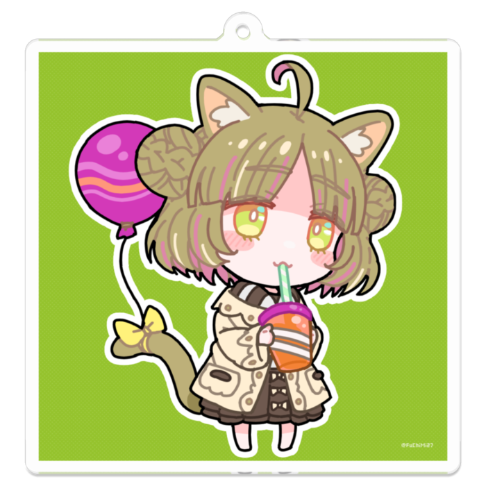 アクリルキーホルダー - 70 x 70 (mm)