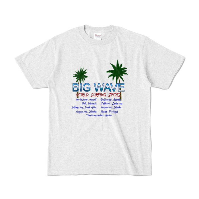 カラーTシャツ - S - アッシュ (淡色)