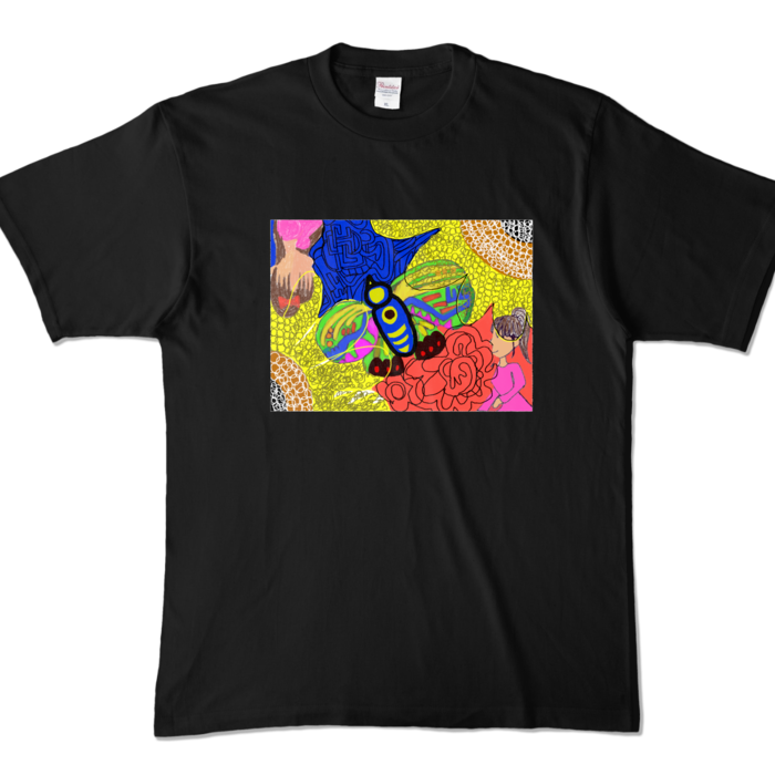 カラーTシャツ - XL - ブラック (濃色)