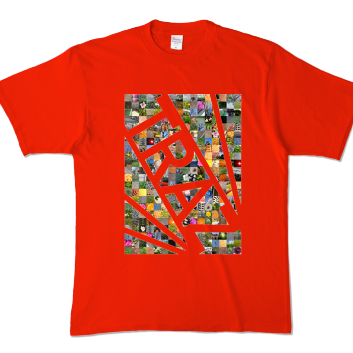 カラーTシャツ - XL - レッド (濃色)