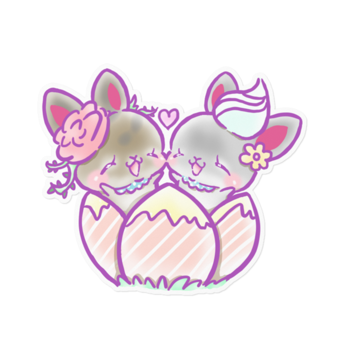 ステッカー - 160 x 160 (mm)