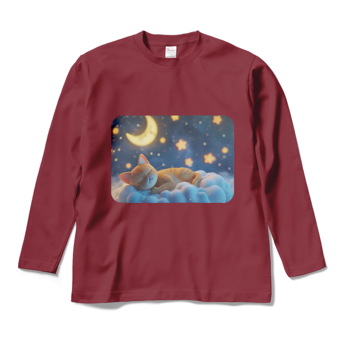 ロングスリーブTシャツ - M - バーガンディ