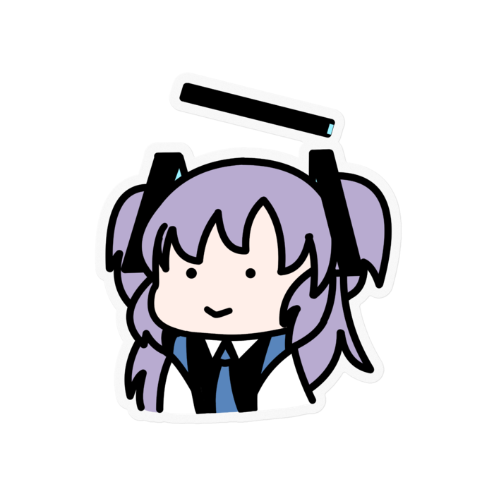 ステッカー - 100 x 100 (mm)