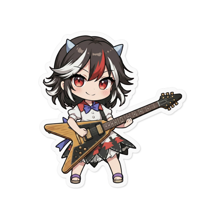 ステッカー - 100 x 100 (mm)(キャラのみ)