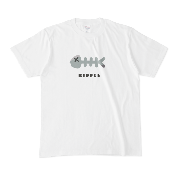 Tシャツ - M - 白【骨】