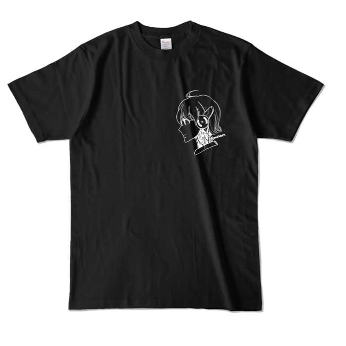 カラーTシャツ - L - ブラック (濃色)