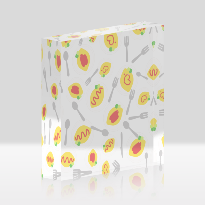 アクリルブロック - 100x100mm