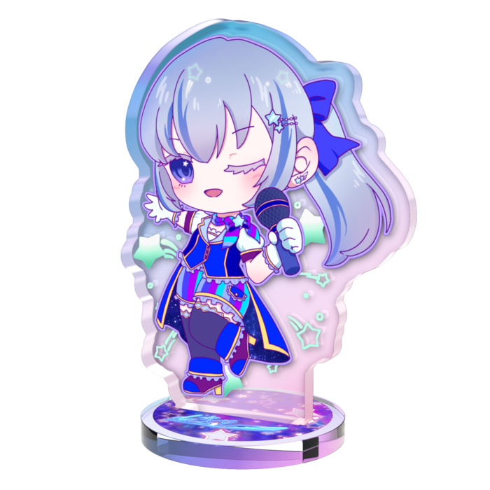 オーロラアクスタ - 50 × 50mm(ミントグリーン)