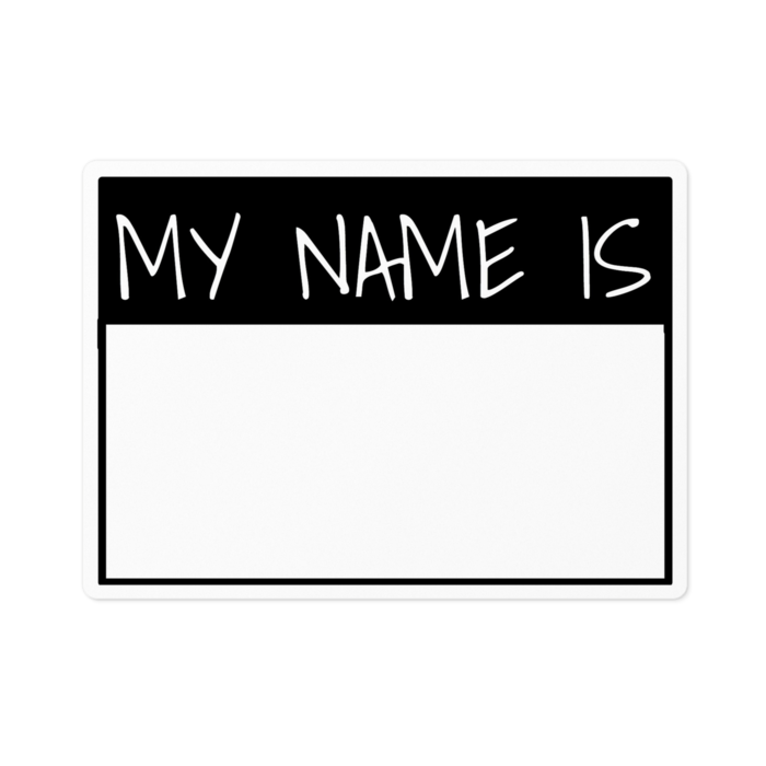 ステッカー - 100 x 100 (mm)