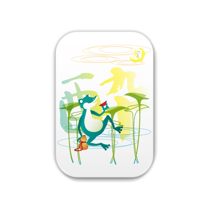 缶バッジ - 角丸 51x76mm