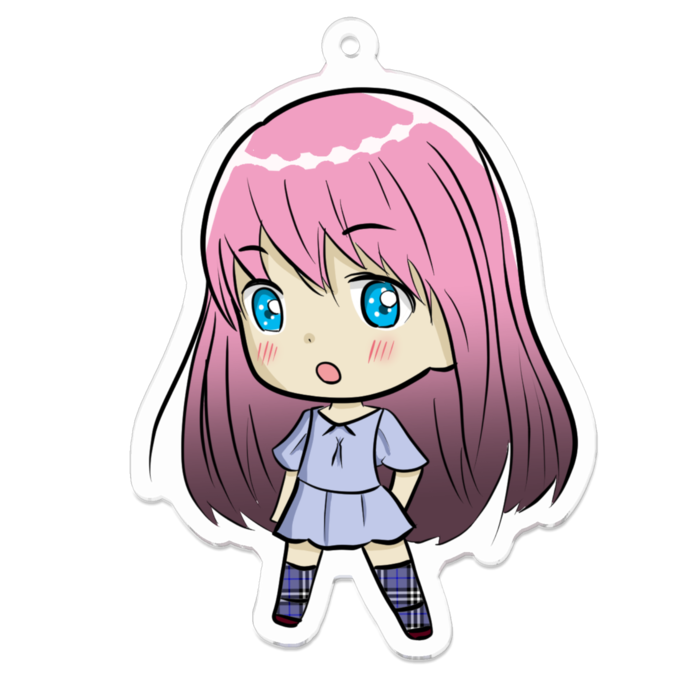 アクリルキーホルダー - 70 x 70 (mm)