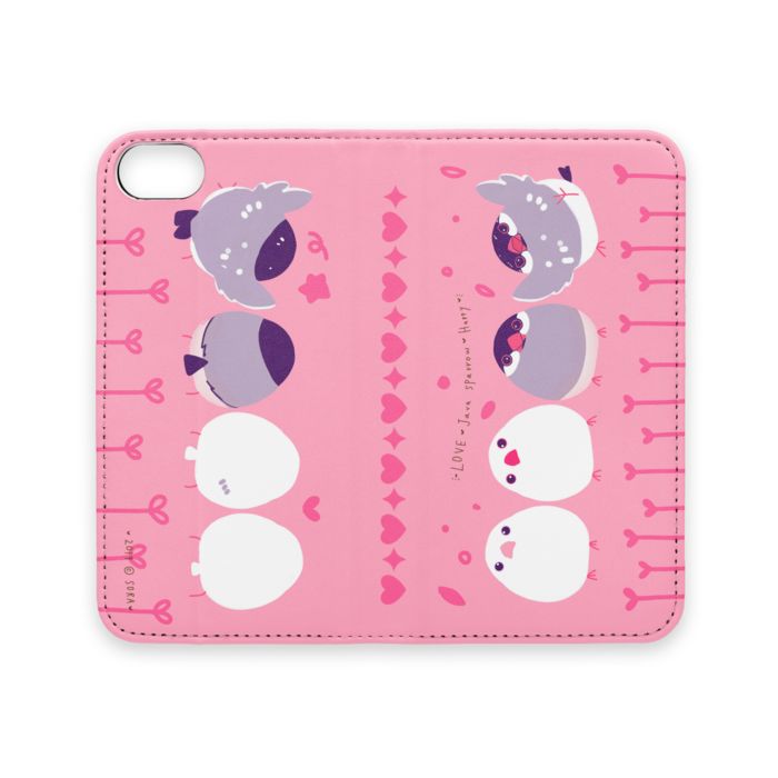 手帳型iPhoneケース（ベルトなし） - iPhone 8 / 7 - ストラップ穴 なし