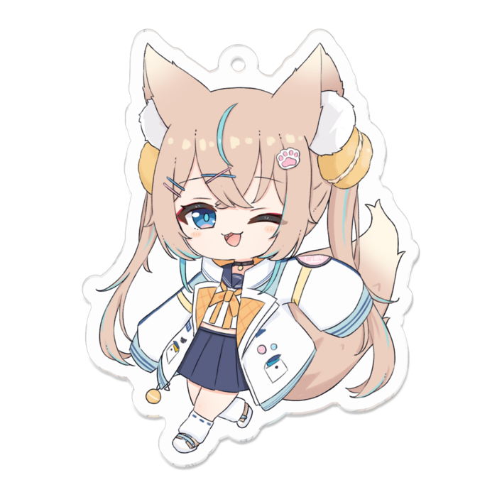 アクリルキーホルダー - 70 x 70 (mm)