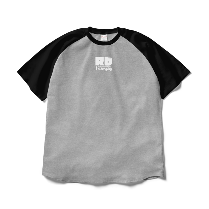 Rb(灰色)_Tシャツ - XL - 正面