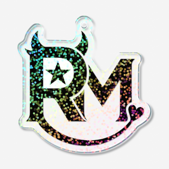 ホログラムアクリルキーホルダー - 50 × 50mm