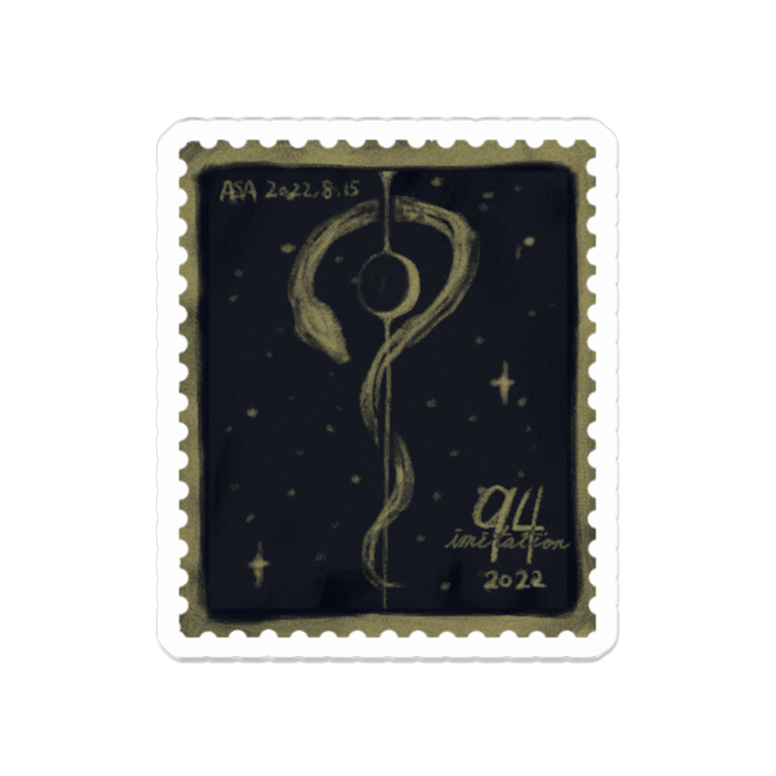 アクリルバッジ - 50 x 50 (mm)