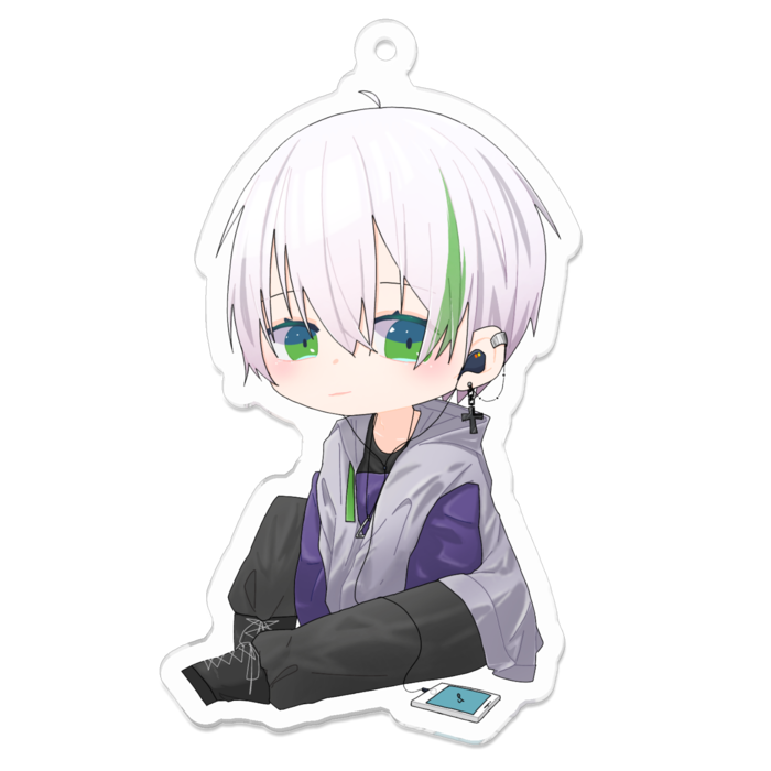 アクリルキーホルダー - 70 x 70 (mm)