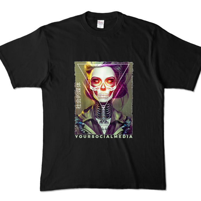 カラーTシャツ - XL - ブラック (濃色)