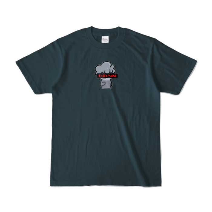 カラーTシャツ - S - デニム (濃色)