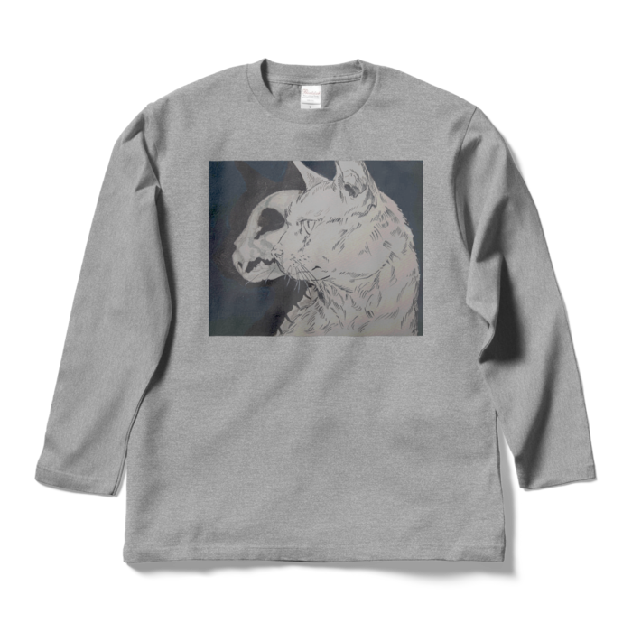 ロングスリーブTシャツ - L - 杢グレー
