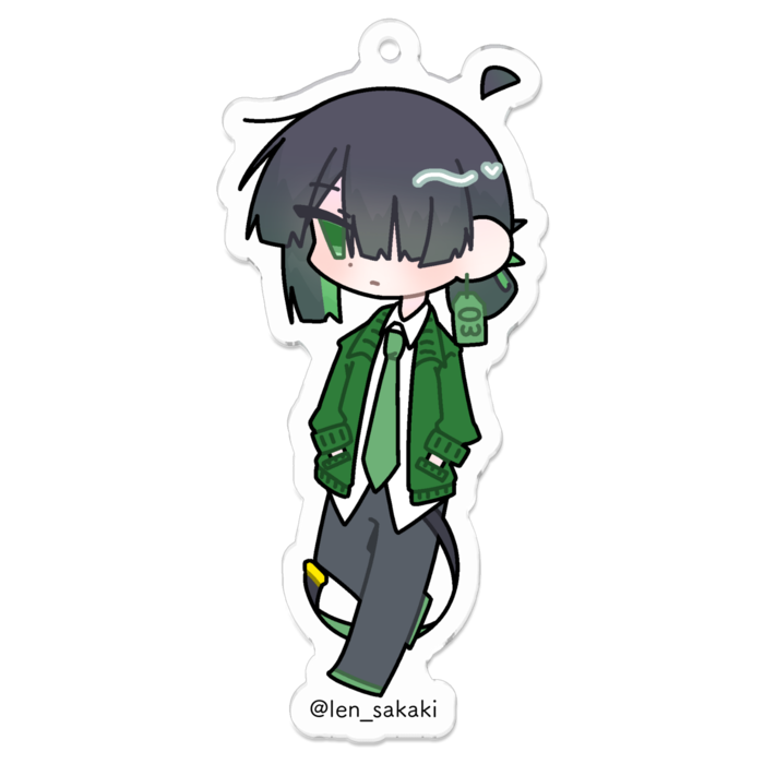 アクリルキーホルダー - 70 x 70 (mm)