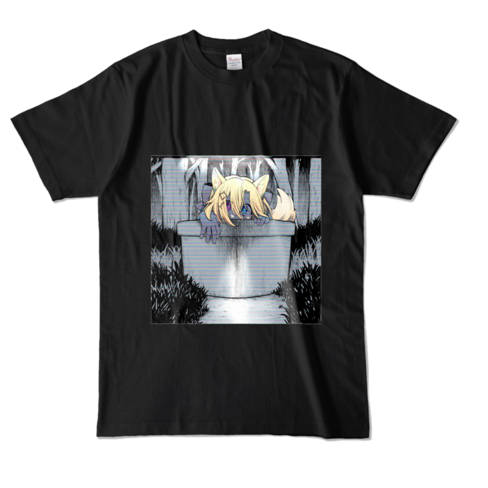 カラーTシャツ - L - ブラック (濃色)