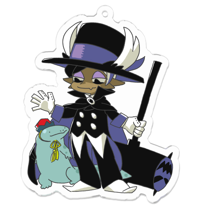 アクリルキーホルダー - 70 x 70 (mm)