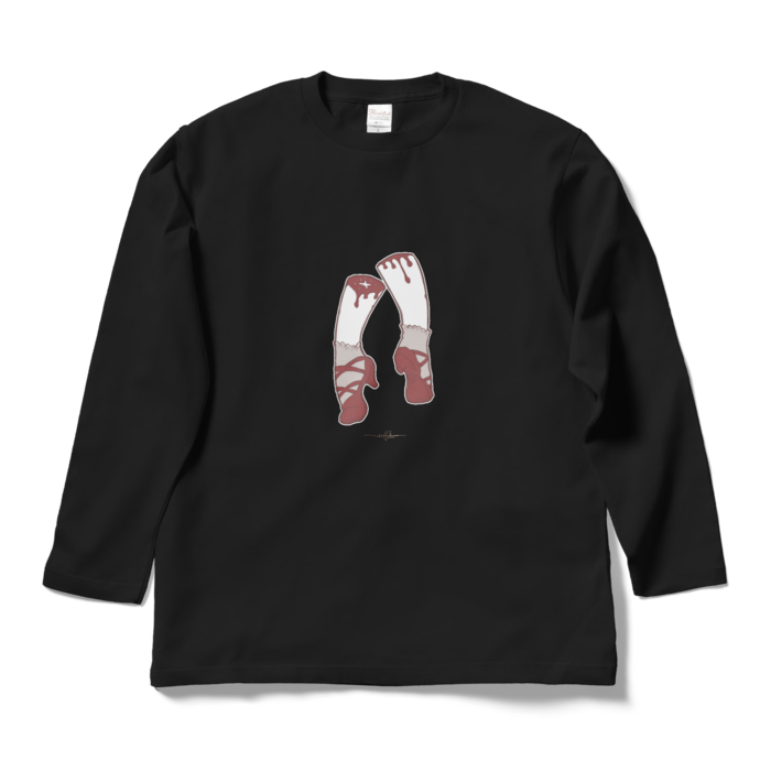 踊る赤い靴★深夜 - L - ブラック