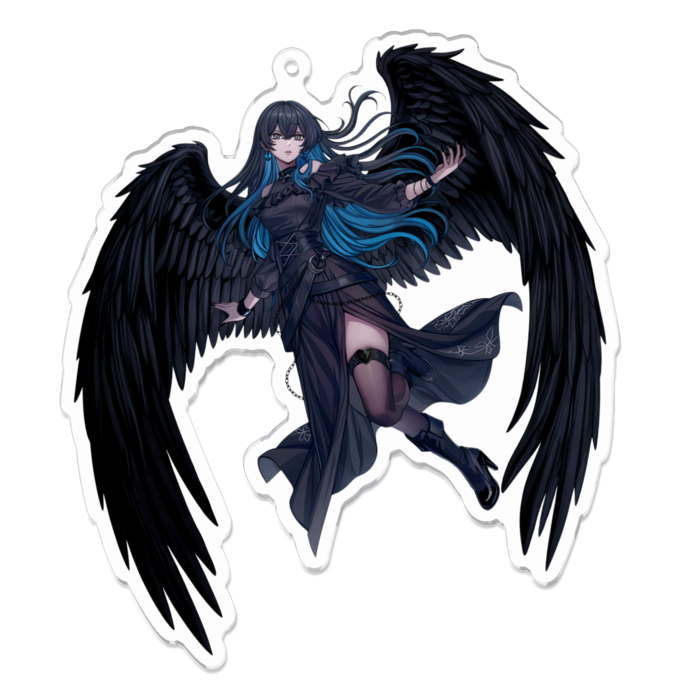 アクリルキーホルダー - 100 x 100 (mm)