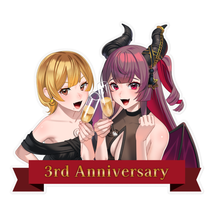 3rd Anniversary リボン付き(160 x 160 mm)