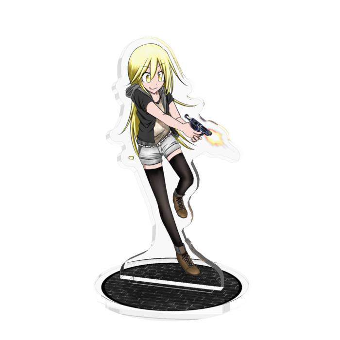 アクリルフィギュア【リーア】ニーソックスver. Mサイズ - 70x70mm