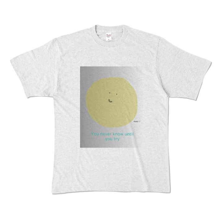 カラーTシャツ - XL - アッシュ (淡色)