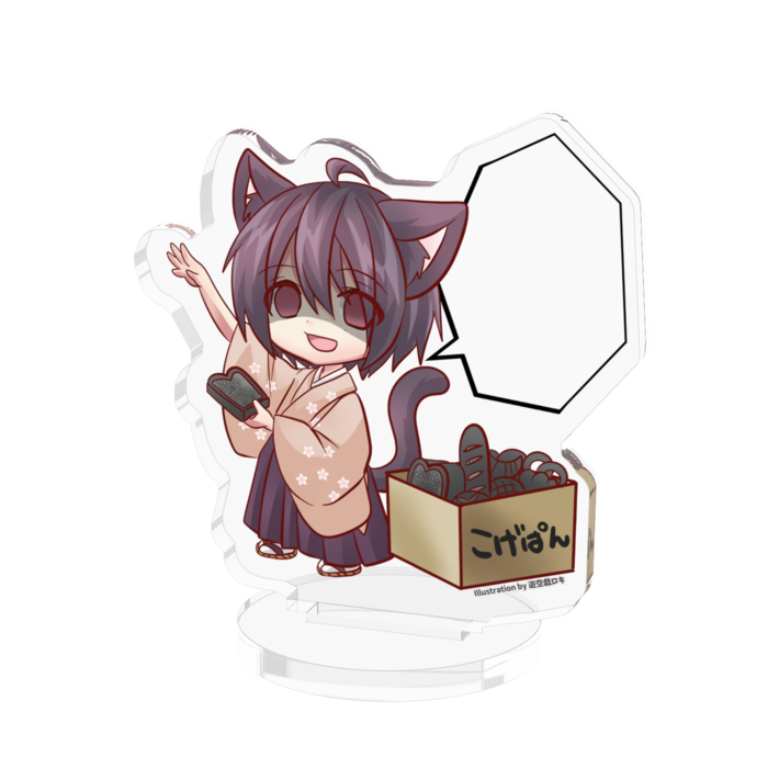 アクリルフィギュア（台座クリア） - 50x50mm