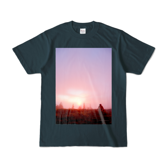 カラーTシャツ - S - デニム (濃色)