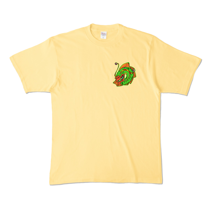 カラーTシャツ - XL - ライトイエロー (淡色)
