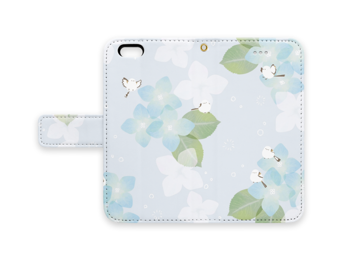 手帳型iPhoneケース - iPhone 6 / 6s - ストラップ穴 あり