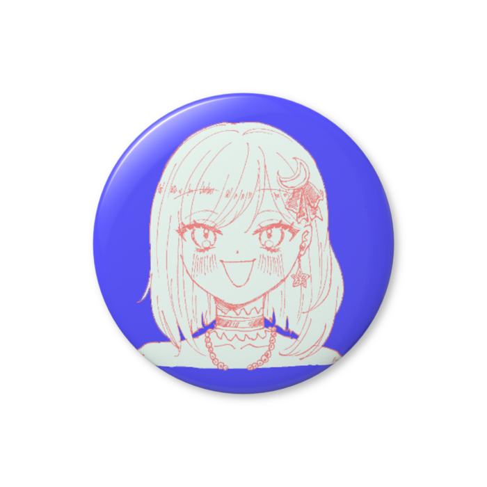缶バッジ（喜） - 32mm(2)