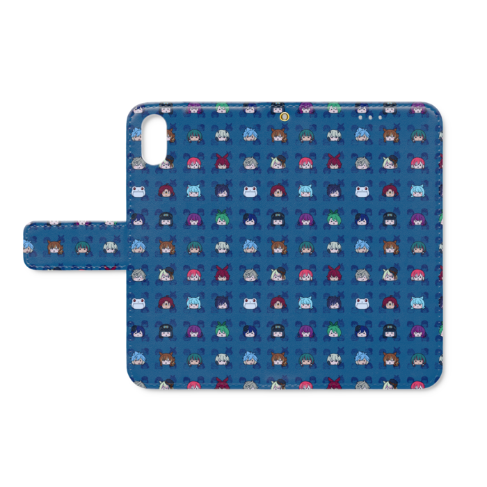 手帳型iPhoneケース(XS/X)-アイボリー