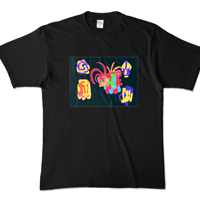 カラーTシャツ - XL - ブラック (濃色)