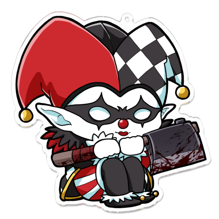 アクリルキーホルダー - 100 x 100 (mm)