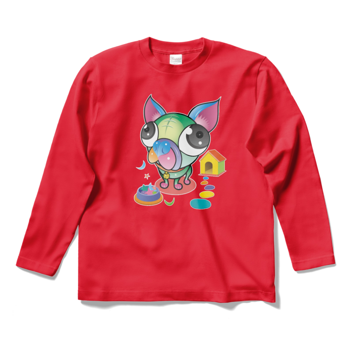 ロングスリーブTシャツ - S - レッド