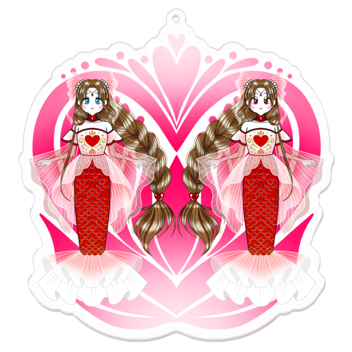 アクリルキーホルダー - 100 x 100 (mm)