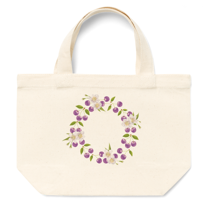 トートバッグ - S - プリント面積小(purple)