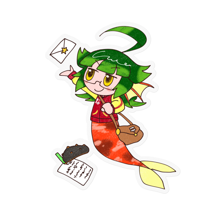 ステッカー - 100 x 100 (mm)